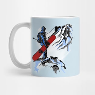 Snowboarder Mug